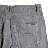 Calvin Klein Gray Slim Fit Pants 32 x 32 Cotton Blend Denim