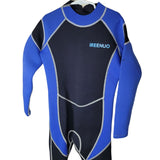 Ireenuo Kids Wetsuit Neoprene Nylon Boys Girls Size 10 Water Sports Play Blue