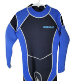 Ireenuo Kids Wetsuit Neoprene Nylon Boys Girls Size 10 Water Sports Play Blue