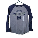 Old Navy University of Michigan Long Sleeved Shirt Boy Large Size 10 12 Football