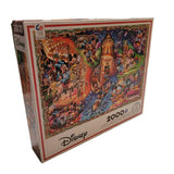 Disney 2000 Piece Puzzle 38 x 26 Mickey Minnie Mouse Donald Duck Goofy 43501