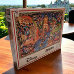 Disney 2000 Piece Puzzle 38 x 26 Mickey Minnie Mouse Donald Duck Goofy 43501