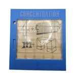 Milton Bradley Concentration Game Replacement Part Piece Prize Board 1959 Square