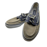 Sperry Top Sider Boat Shoe Mens 8 Blue Tan 0538207 Summer Yacht Club Dock Pool