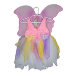 Curtain Call Costumes CSM Childs Small Leotard Dance Tulle Butterfly Wings Pink