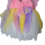 Curtain Call Costumes CSM Childs Small Leotard Dance Tulle Butterfly Wings Pink