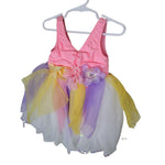 Curtain Call Costumes CSM Childs Small Leotard Dance Tulle Butterfly Wings Pink