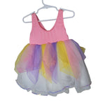 Curtain Call Costumes CSM Childs Small Leotard Dance Tulle Butterfly Wings Pink