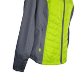 exertek Jacket Lime Crush Full Zip Thumb Holes Athletic Green Womens Plus 1X New