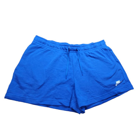 Nike Standard Fit Shorts Womens XL Blue New Tags Pockets Stretch