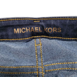 Michael Kors Jeans Dark Denim Izzy Skinny Womens Size 8 Small Modern Classic