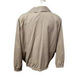 Alfred Dunner Petite Jacket Embroidered Shoulder Pads Womens 16 Tan Vintage