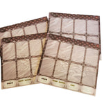 Heroes Game Players Cardboard Replacement Pieces Four Double Sided Role Play