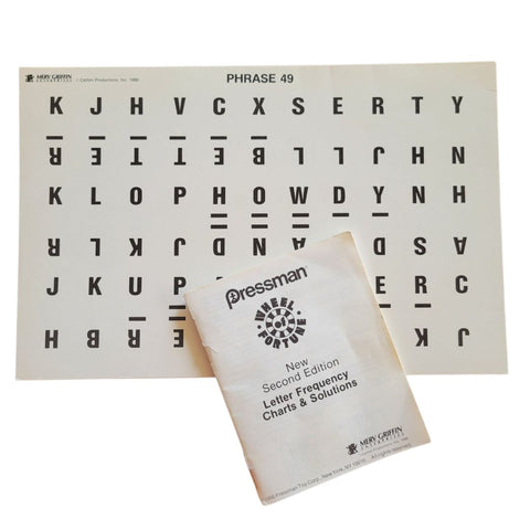 Wheel of Fortune Vintage Game Pieces Replacement Parts Puzzle Chart Solution