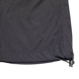 American Stitch Nylon Pants Stretch Waist Snap Pockets Women's Junior XL Black