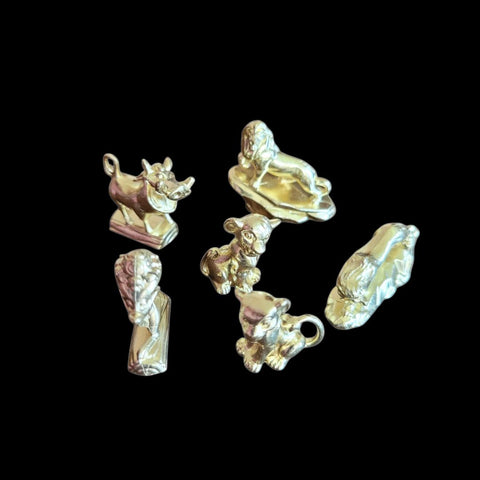 Lion King Monopoly Game Replacement Pieces Tokens Gold Pumba Cake Toppers