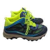 Merrell Sneaker Shoes Boys US3 UK2 EU34 Kids Blue Green Lace Up Gym Play School