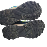 Merrell Sneaker Shoes Boys US3 UK2 EU34 Kids Blue Green Lace Up Gym Play School