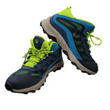 Merrell Sneaker Shoes Boys US3 UK2 EU34 Kids Blue Green Lace Up Gym Play School