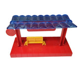 Keenway Fun Town Train Station Bench Plastic Toy Vintage Kids Replacement Clock