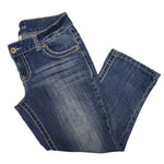 Maurices Capri Jeans Pants Blue Womens 5 6 Reg Denim Short Summer Spring Fall