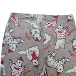 Hollister Polar Bear Waffle Pants Holiday Winter Pajana Loungewear Womens Medium