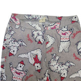 Hollister Polar Bear Waffle Pants Holiday Winter Pajana Loungewear Womens Medium
