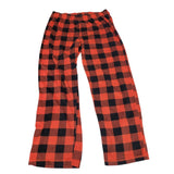 Sleep Chic Buffalo Plaid Pants Red Black Pajama Loungewear Womens Large Soft