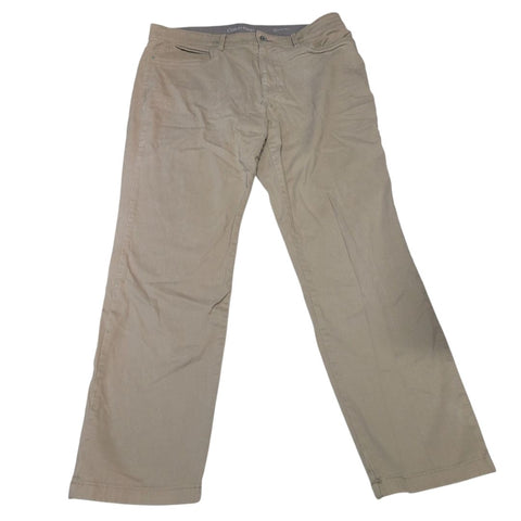 Calvin Klein Khaki Pants Infinite Flex Waist Slim Stretch Business Casual