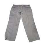 Sonoma Pants Cotton Light Gray Boho Fall Zip Pockets Womens 12 Capsule Wardrobe
