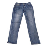 Maurices Jeans Denim Pants Womens 7 8 Blue Basic Skinny Ankle Distressed