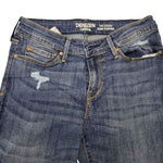 Denizen Levis Modern Slim Cuff Denim Jeans Pants Womens Size 4 Blue Rolled