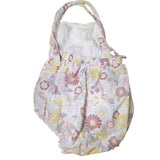 Dylan & Abby Baby One Piece Summer Wrap Straps Buttons Snaps Overalls 6-9 Months