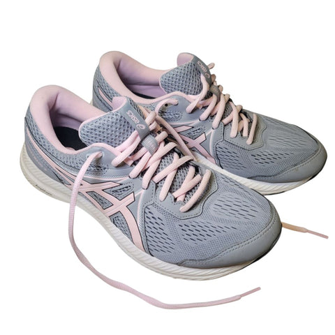 Asics Shoes Every Day Comfort Pink Gray AmpliFoam Gel-Contend 7 Womens US Size 9