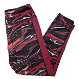 Pro Player Moisture Wicking Leggings Womens Medium Capri Red Black Athletic