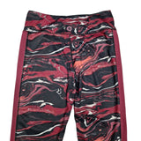 Pro Player Moisture Wicking Leggings Womens Medium Capri Red Black Athletic