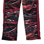 Pro Player Moisture Wicking Leggings Womens Medium Capri Red Black Athletic