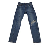Levis Wedge Skinny Jeans Distressed Blue Womens Size 29 Denim