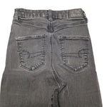 American Eagle Next Level Stretch Jegging Black Womens Size 2 Short Highest Rise