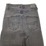 American Eagle Next Level Stretch Jegging Black Womens Size 2 Short Highest Rise