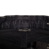 American Eagle Next Level Stretch Jegging Black Womens Size 2 Short Highest Rise