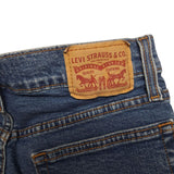 Levis Wedge Skinny Jeans Distressed Blue Womens Size 29 Denim