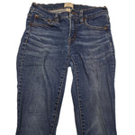 J Crew Toothpick Jeans 8 Inch Denim Blue Pants Skinny Womens Size 26