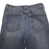 GAP Jeans Button Fly High Rise Legging Jegging Wimens 27 Regular Blue Denim