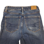 American Eagle Hi Rise Jegging Dream Stretch Distressed Jean Womens Size 2 Short
