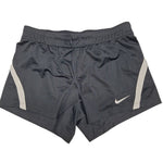 Nike Dri Fit Shorts Womens Small Black White Atgletic Running Gym Breathable