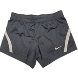 Nike Dri Fit Shorts Womens Small Black White Atgletic Running Gym Breathable