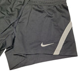 Nike Dri Fit Shorts Womens Small Black White Atgletic Running Gym Breathable