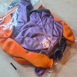 Knocked Down Party Decoration Bundle Tablecloth Napkins Balloons Banner Orange