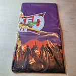 Knocked Down Party Decoration Bundle Tablecloth Napkins Balloons Banner Orange